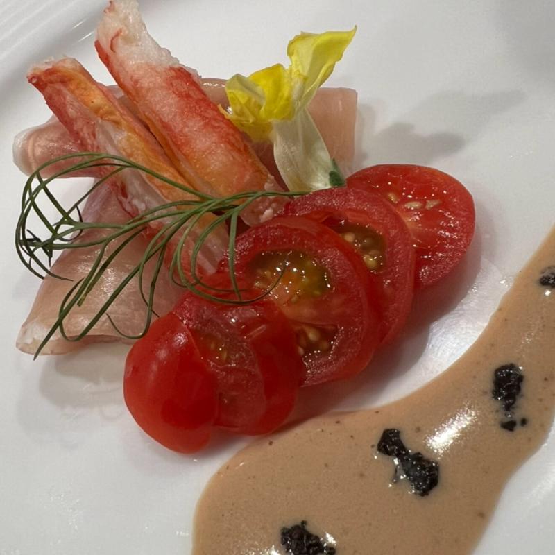 ズワイ蟹サラダ(札幌かに家 京都店 )