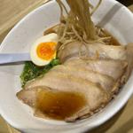 濃厚醤油チャーシュー麺(開花屋 楽麺荘 岡崎SA店)