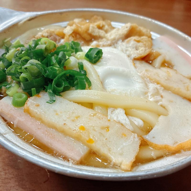 鍋焼玉子うどん(鍋焼うどん アサヒ)