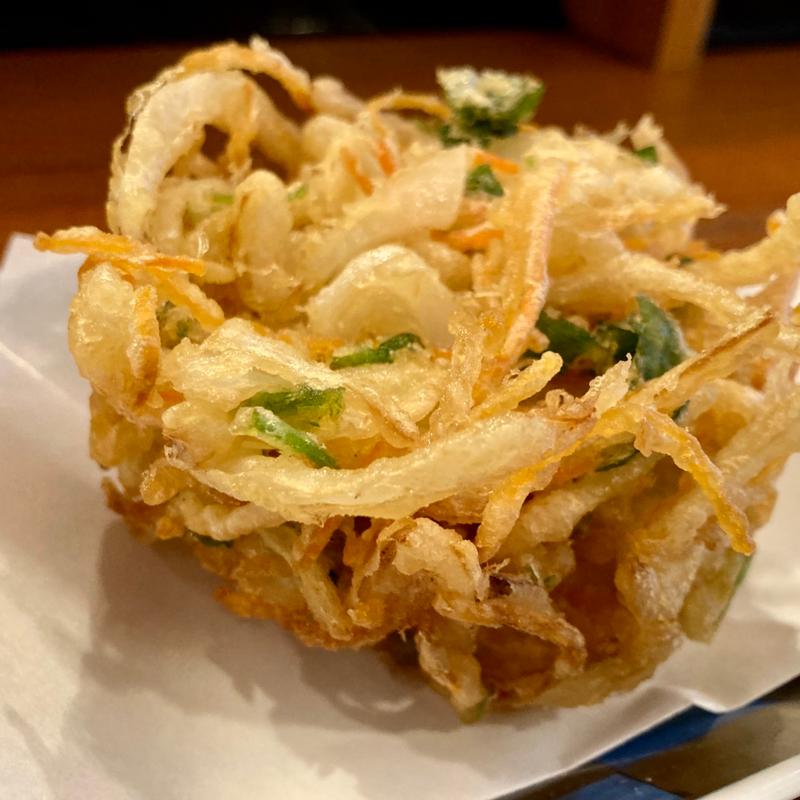 かき揚げ(めんつるび （【旧店名】さぬき安べえ）)
