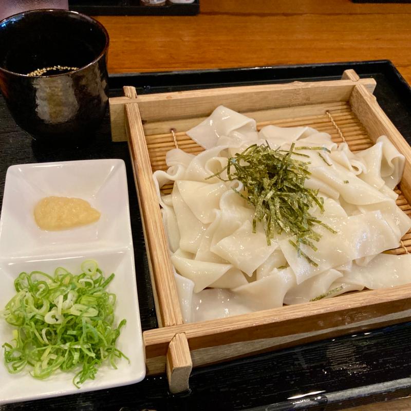 ざるきしめん(めんつるび （【旧店名】さぬき安べえ）)