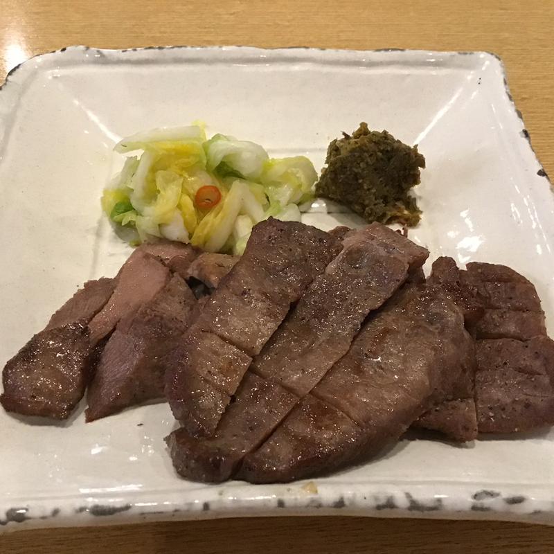 横手の牛タン焼(ホテルプラザアネックス横手)