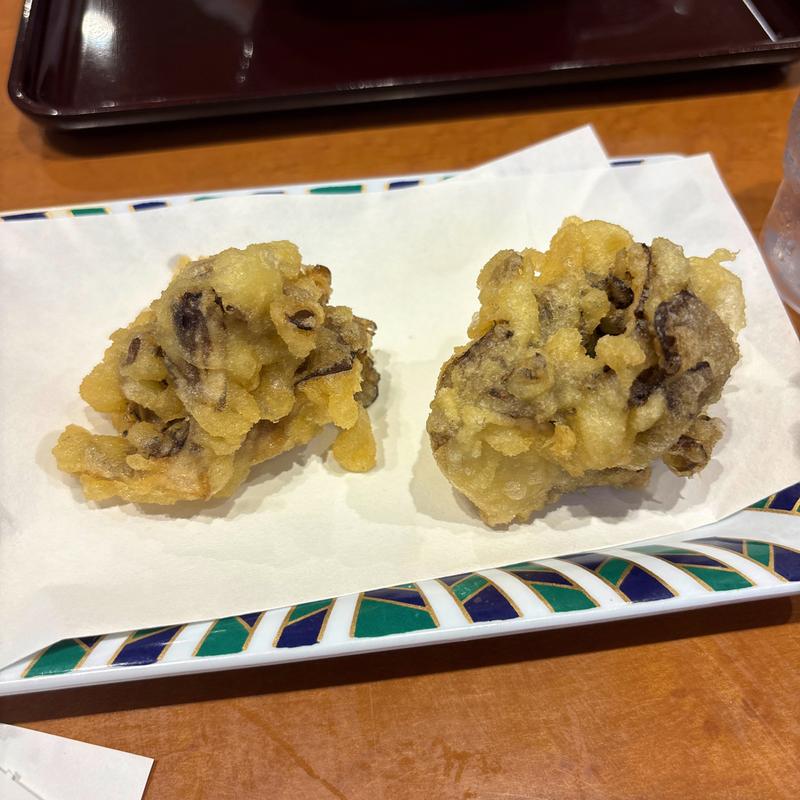黒舞茸天ぷら（単品）(山田うどん食堂 上尾小泉店 )