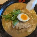 和風ごま味噌海老ワンタンメン(花鳥風月 鶴岡店)