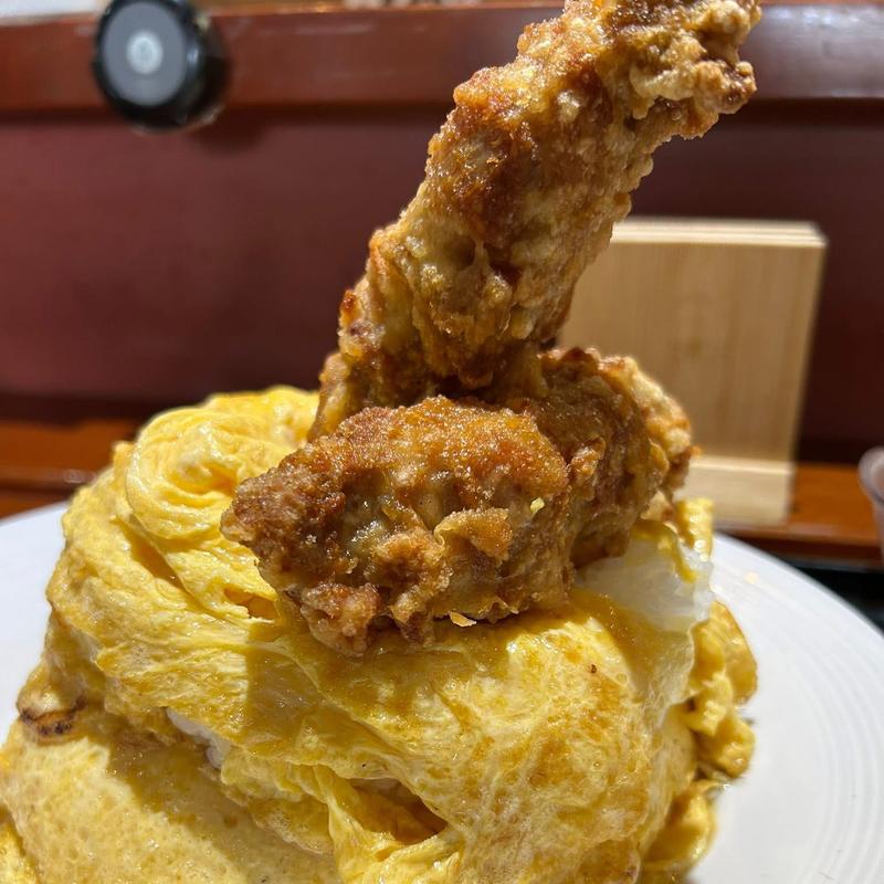 鳥唐天津飯 大盛り(天津飯専門店 てん)