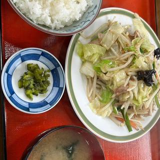 野菜炒め定食