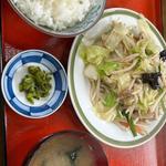 野菜炒め定食