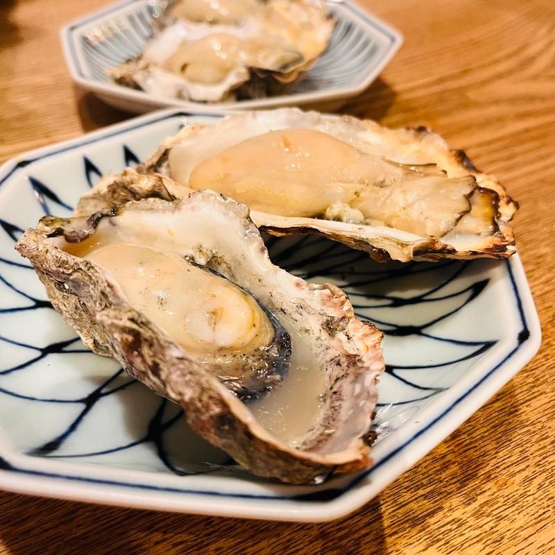 焼き牡蠣(山根商店)