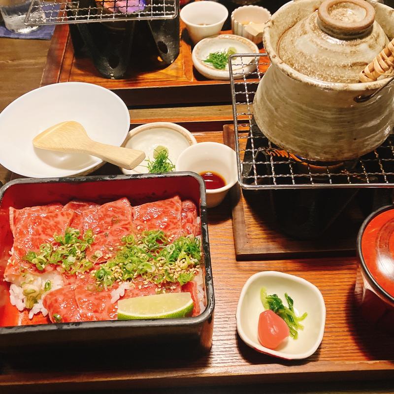 松坂レアステーキ重　竹(伊勢門本店 （イセモンホンテン）)