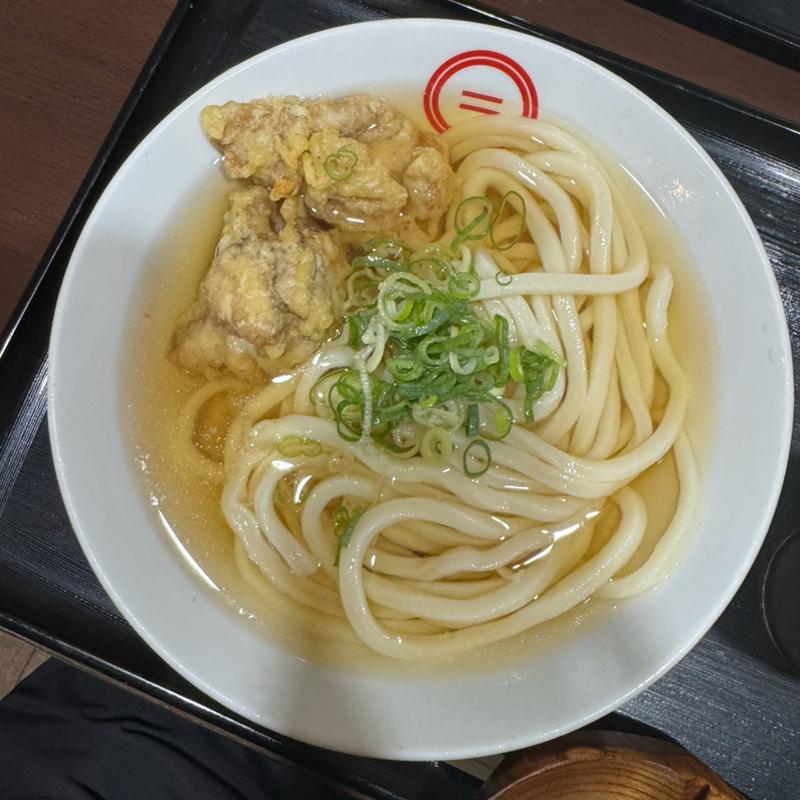 とり天うどん(こんぴらさん八丁堀店)