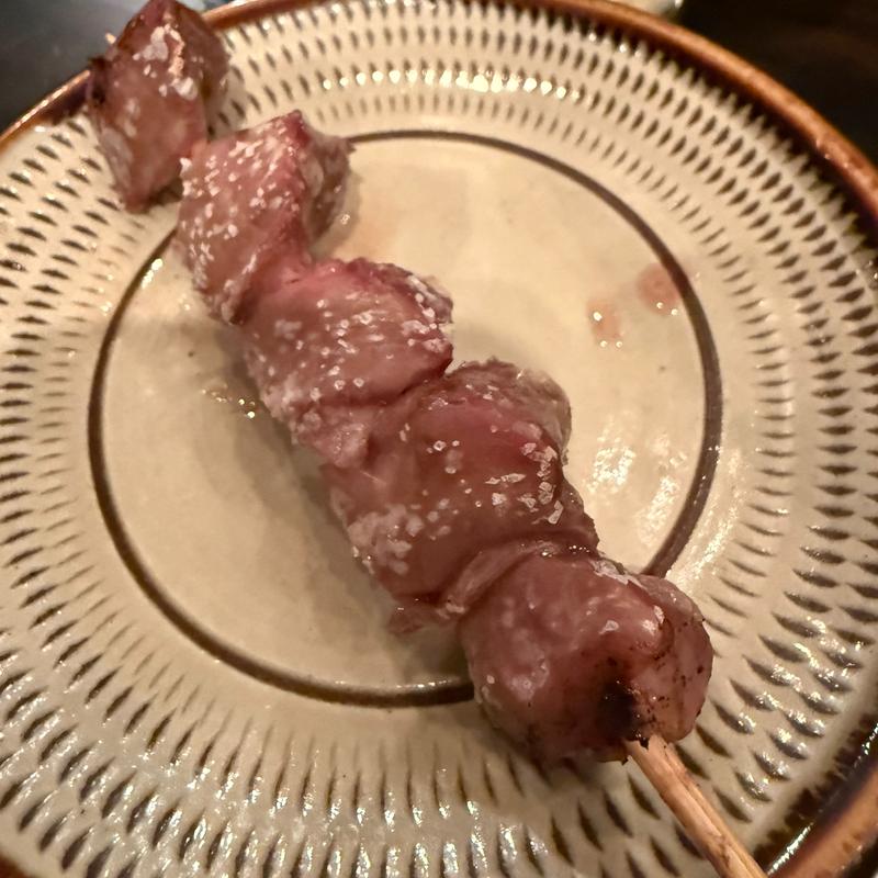 やきとり　砂肝(相州鳥ぎん 駅前店 （そうしゅうとりぎん）)