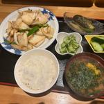 イカバター焼き定食