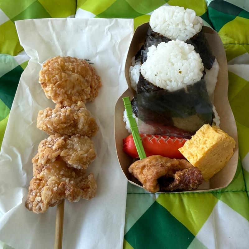 おむすび&おかずセット　からあげ棒(西大芦フォレストビレッジ)