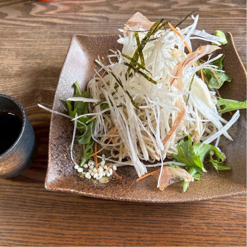 大根そば(大内宿 そば処石原屋)