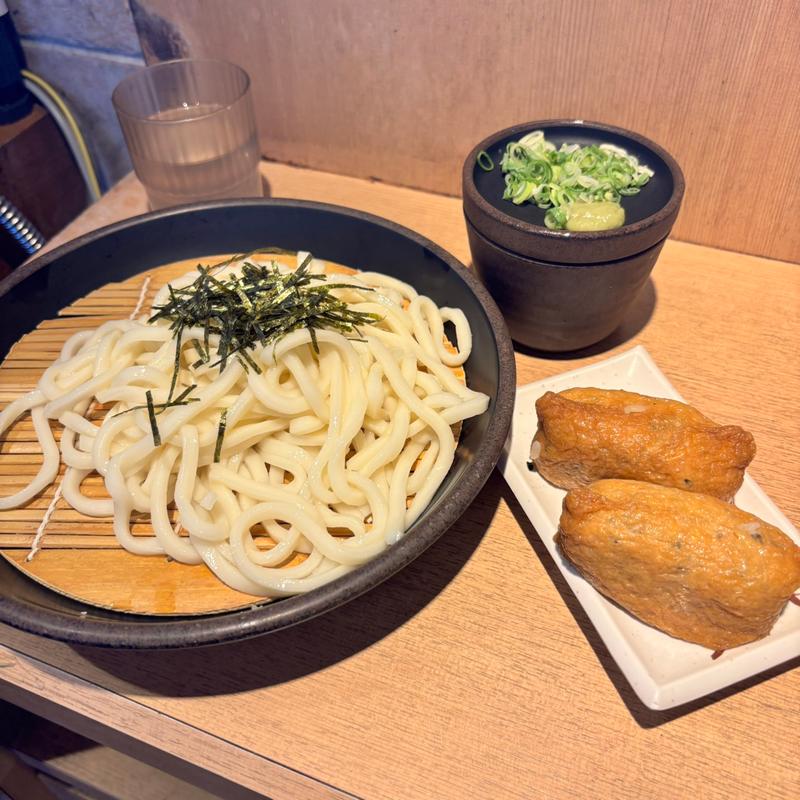ざるうどんセット(麺家 京都上がも )