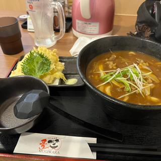とり天カレーうどん