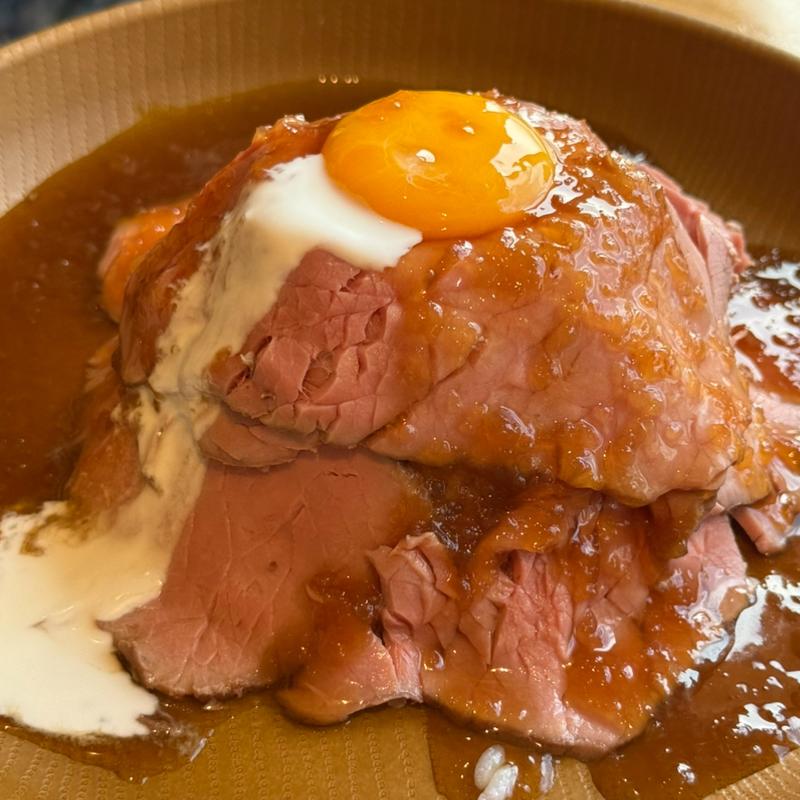 ローストビーフ丼(足柄の森レストラン)