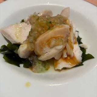 蒸し鶏の香味ソース(サイゼリヤ イトーヨーカドー横浜別所店)