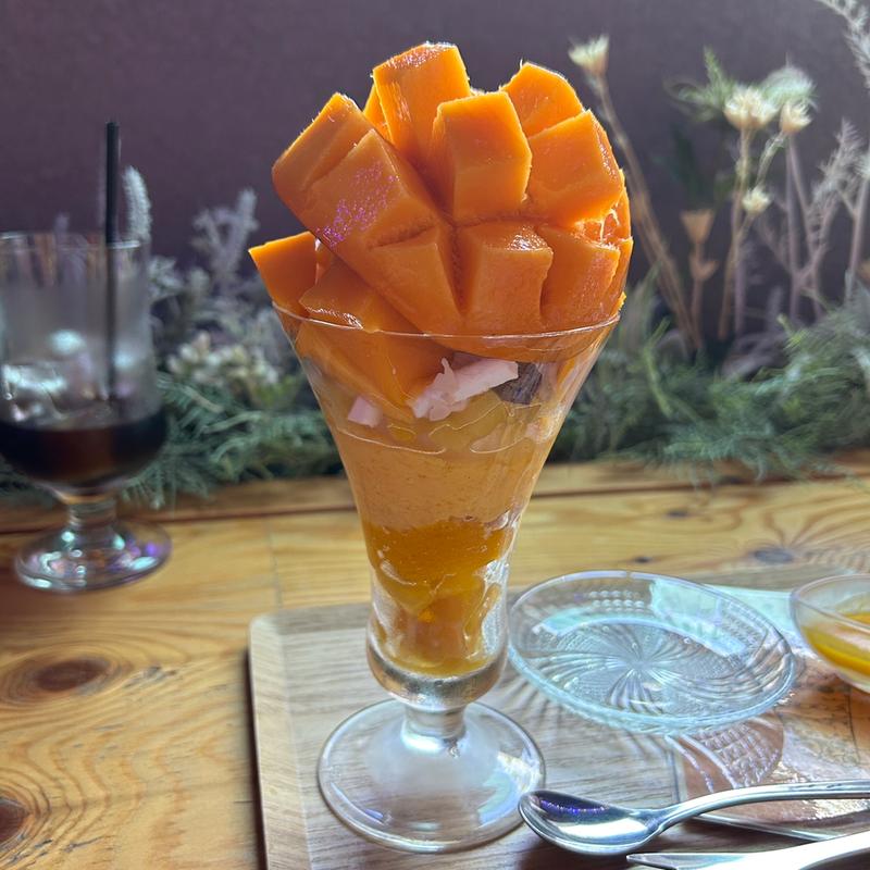 マンゴーパフェ(グレープショップココロ)