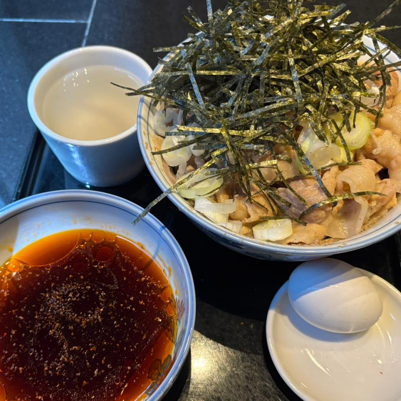 冷たい肉そば(港屋２)