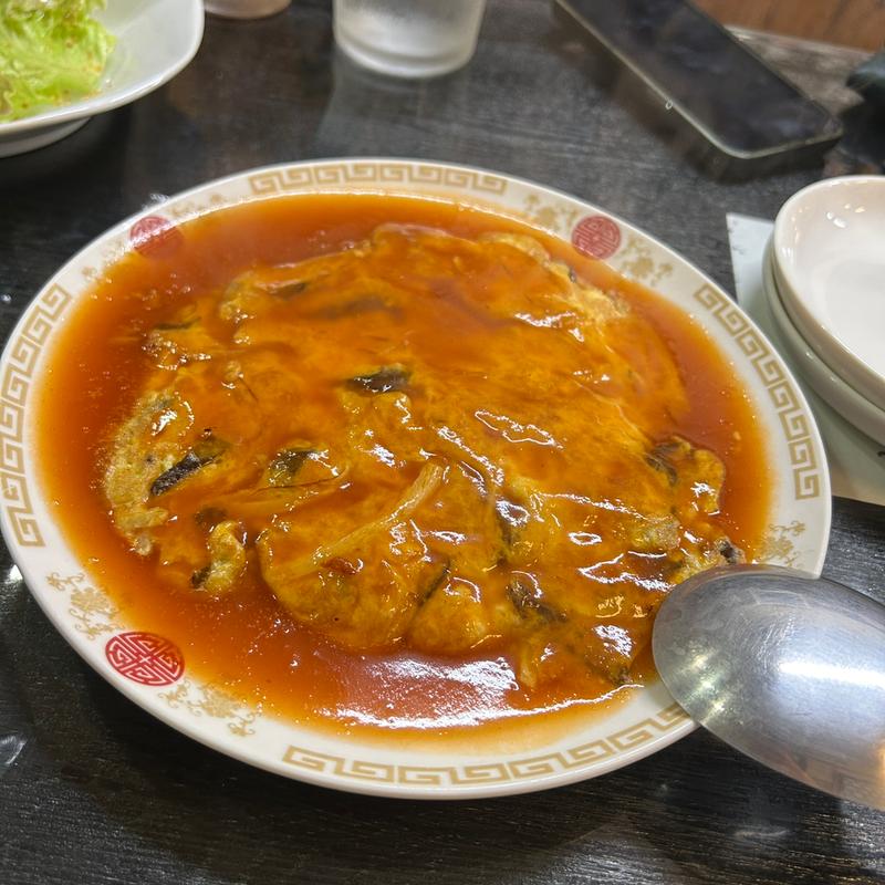 カニ玉(中華料理 八仙)