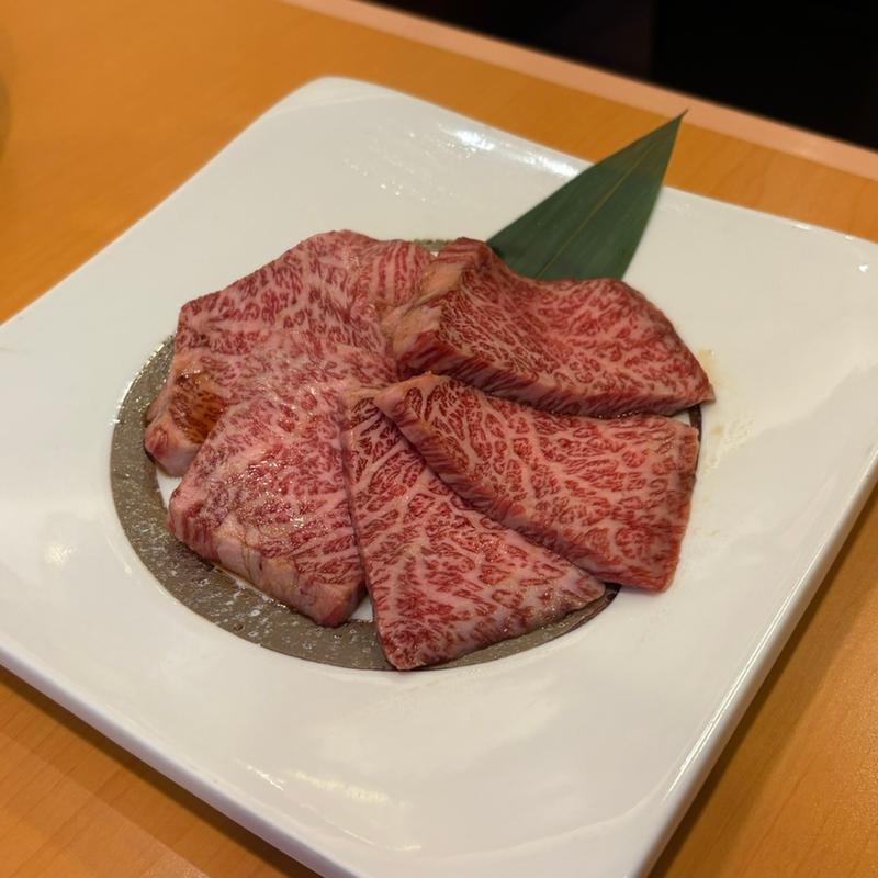 黒毛和牛上ロース(焼肉 やわら)