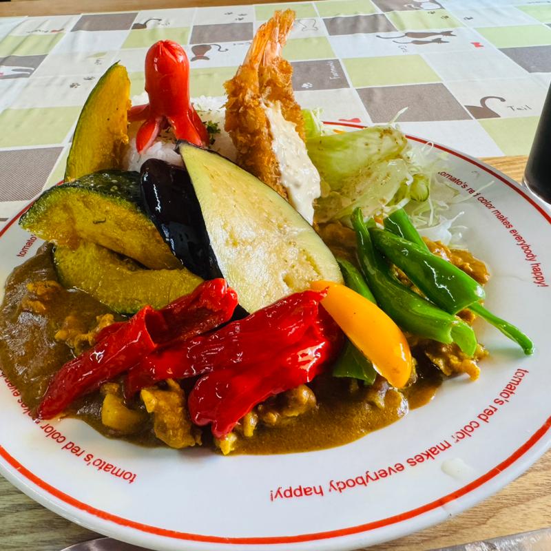 夏野菜カレー(ファミリートコ)