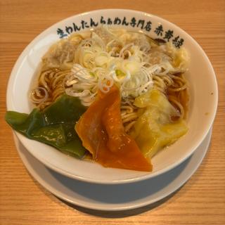 生わんたんらぁーめん(生わんたん4枚)