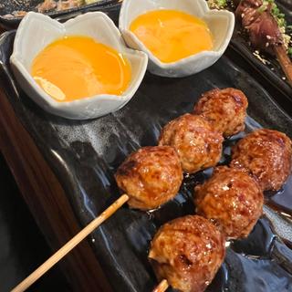 月見つくね(炭火焼鳥 わがや)