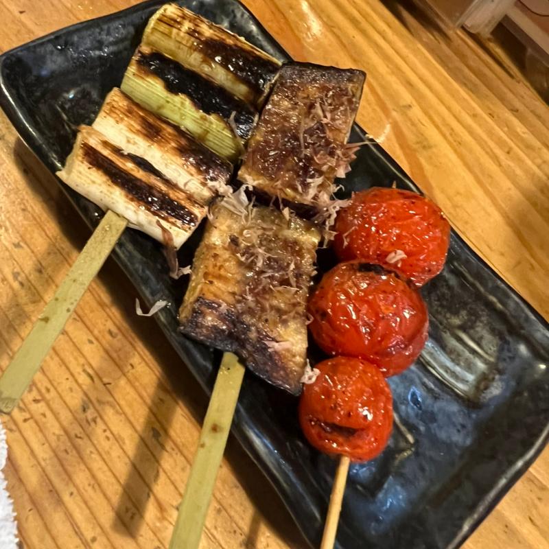 野菜3種盛り(炭火焼鳥 わがや)