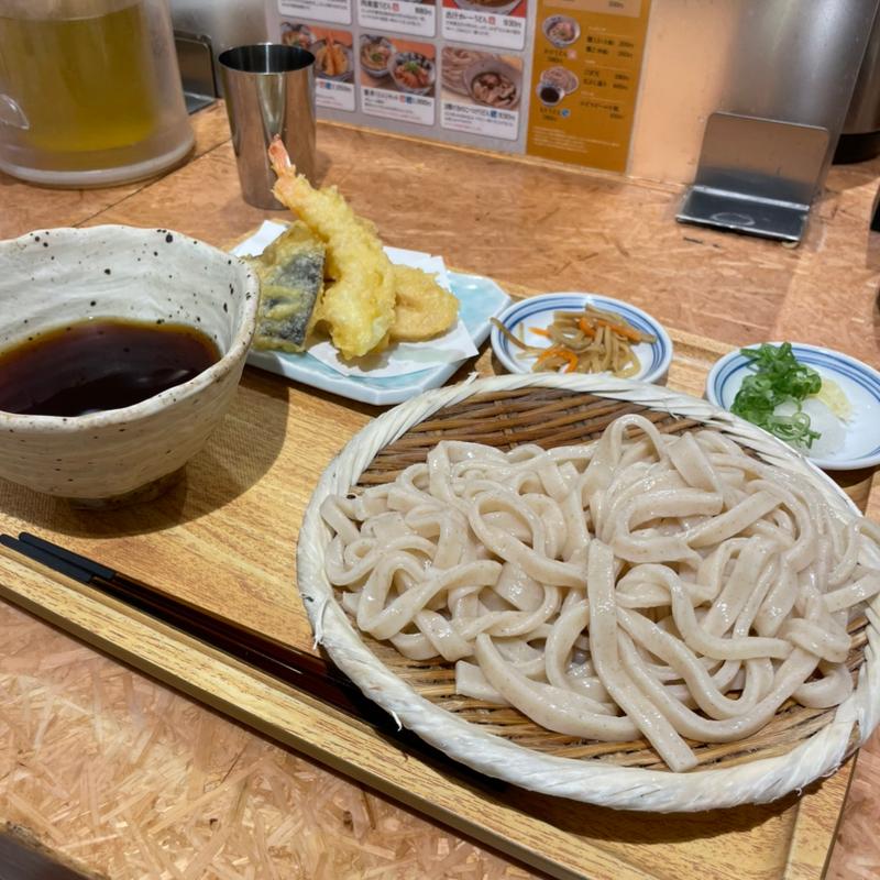天もりうどん(武蔵野うどん こぶし ecute立川店)