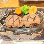げんこつハンバーグ(炭焼きレストランさわやか 菊川本店)