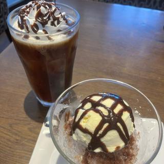 アフォガードショコラータ アイスモカジャバ(支留比亜珈琲店 港七番町店)