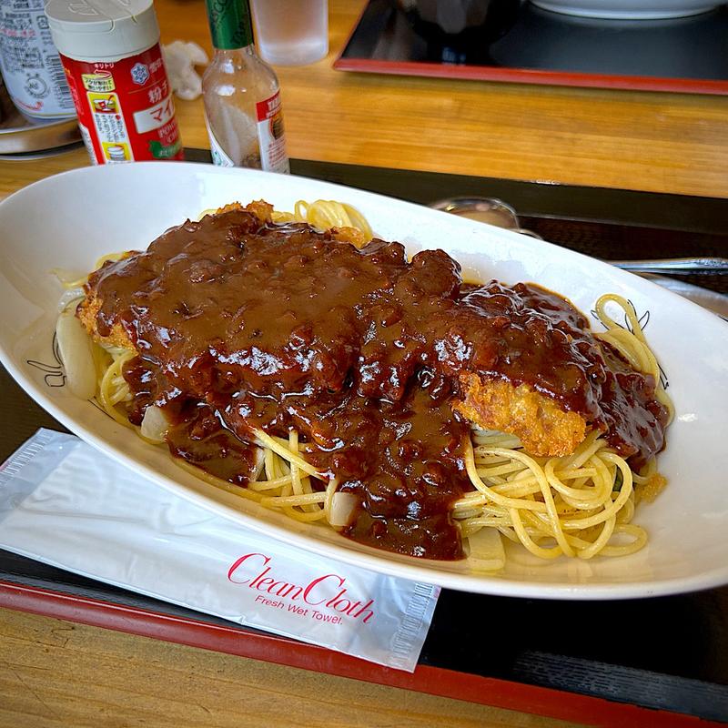 スパカツ(食堂 わがや)