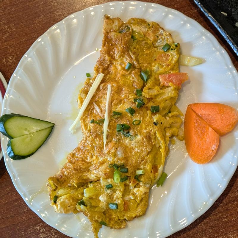 マサラオムレツ(アジアンダイニング バルサ)