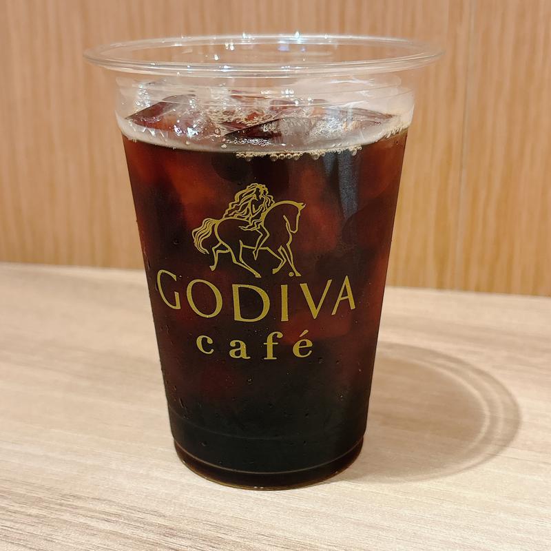 アイスコーヒー(GODIVA café DIAMOR OSAKA)
