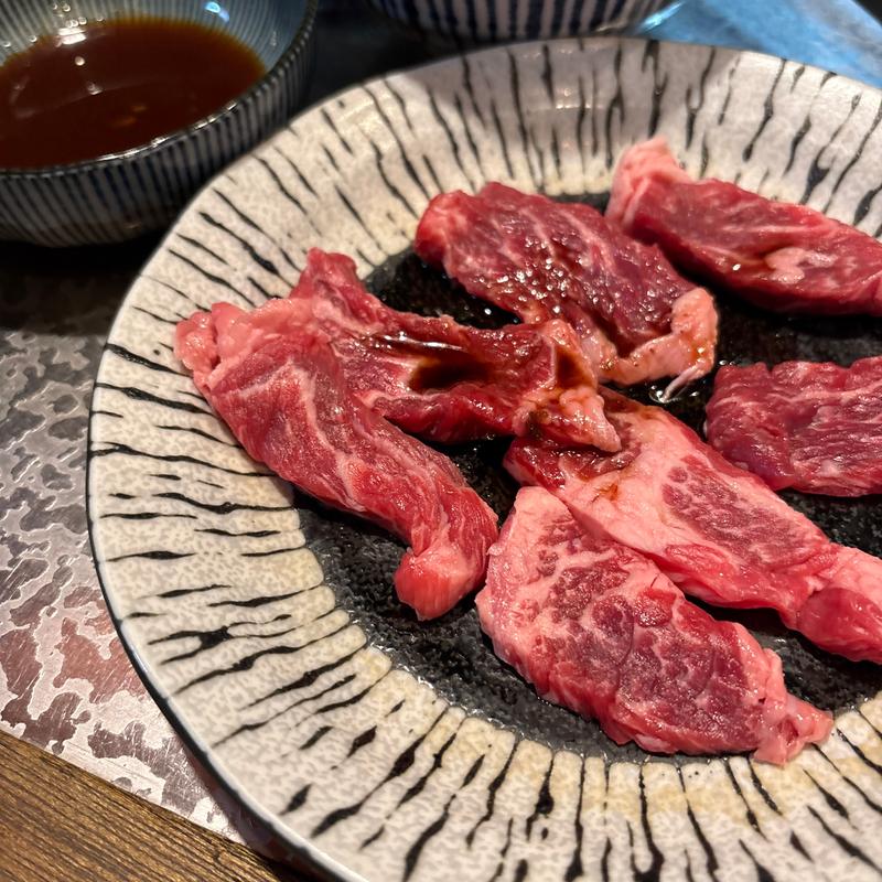 ロース定食(かどやホルモン店)