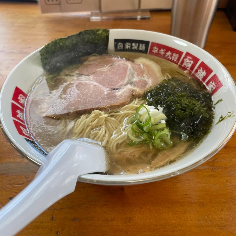 磯塩ラーメン(地鶏中華そば 祥秀)