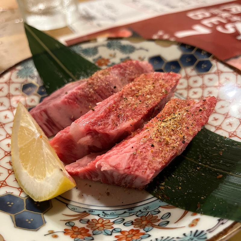 厚切り極上カルビ(肉もん )