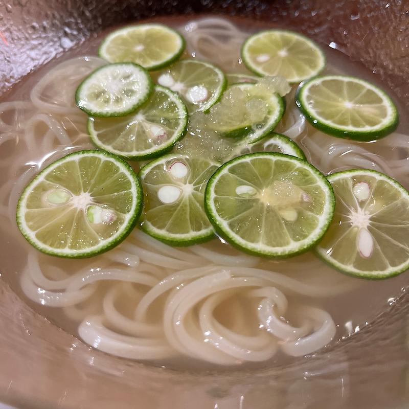すだち冷麺（ハーフ）(肉もん )