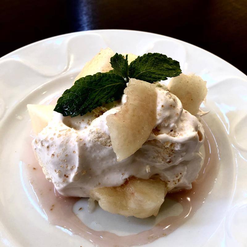 桃のふんわりショートケーキ(デニーズ 川口元郷店)