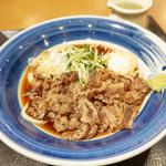 冷やし肉すきうどん