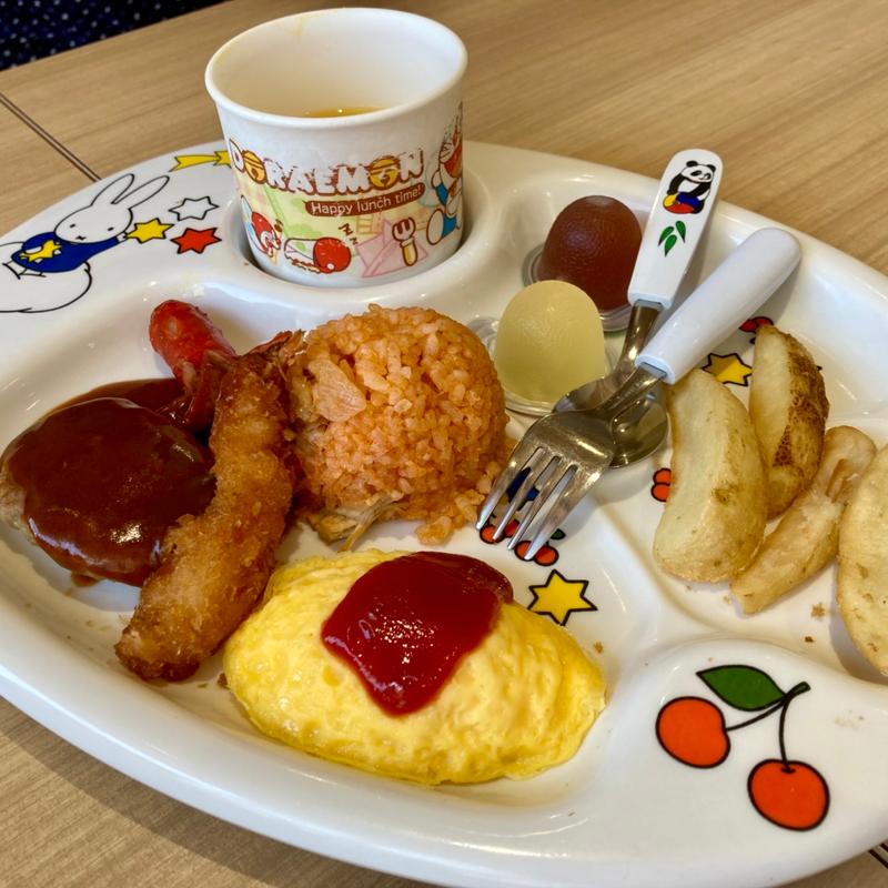 お子様用プレート(レストランじゅらく 上野駅前店)