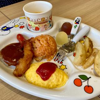 お子様用プレート(レストランじゅらく 上野駅前店)