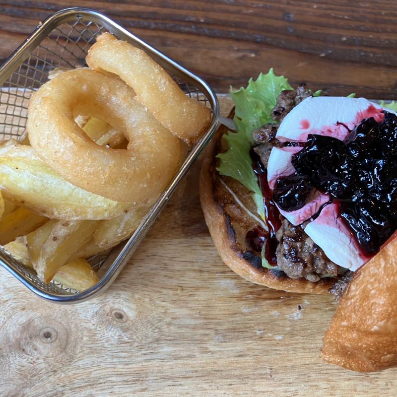 スイートチェリーバーガー　セット(ジューザバーガー)