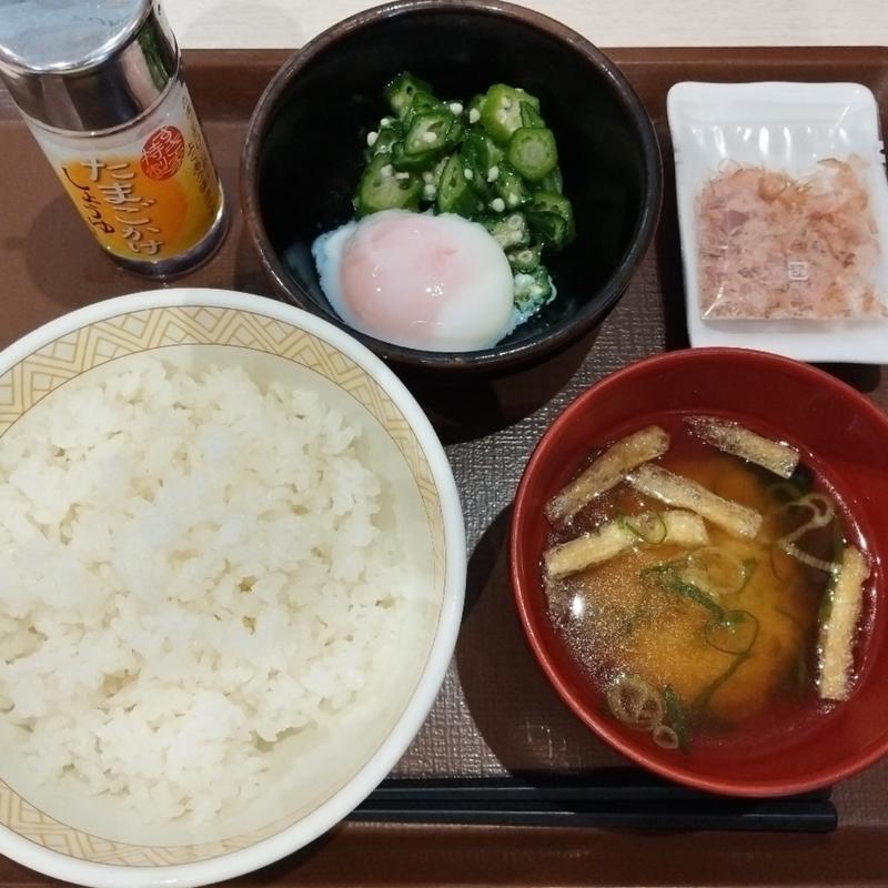まぜのっけ朝食 並(すき家 葛飾亀有一丁目店)