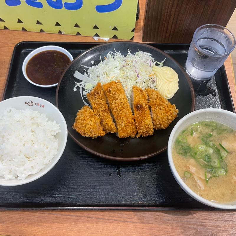 とんかつ定食(フードコート 草津PA(上り))