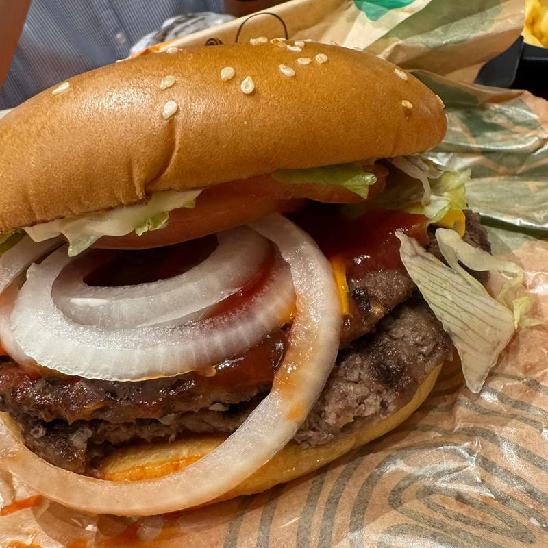 ダブルワッパーチーズベーコン(バーガーキング 祖師ヶ谷大蔵店)