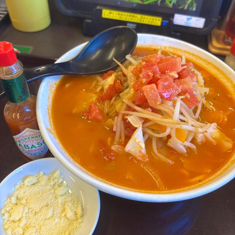 濃厚トマトタンメン(埼玉タンメン山田太郎 川島インター店)