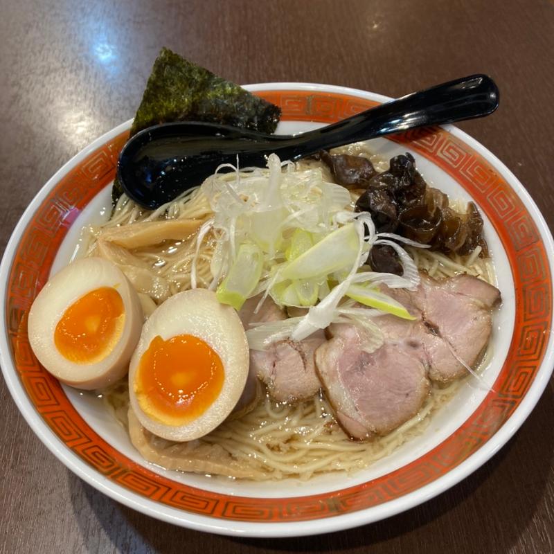 背脂ラーメン(ラーメンNo one町屋店)